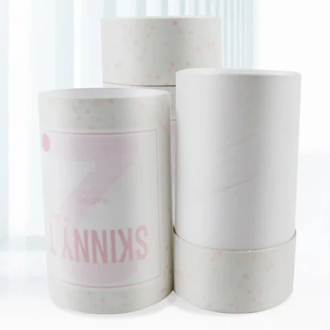 Custom Cylindrical Paper Flower Packaging Box