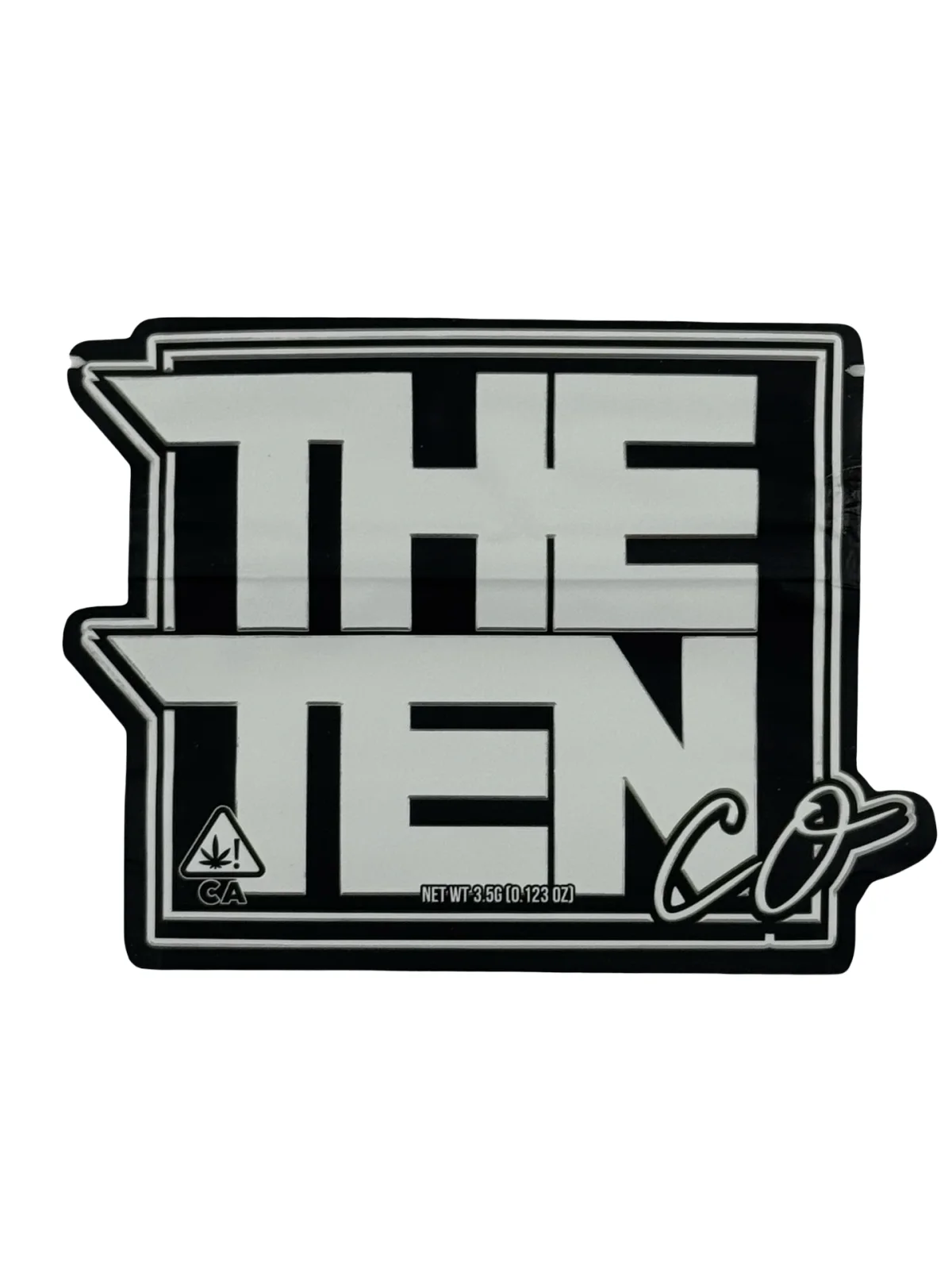 Tenco Flagship Mylar Bags 3.5g The Ten Co Tenco Flagship Mylar Bags 3.5g The Ten Co