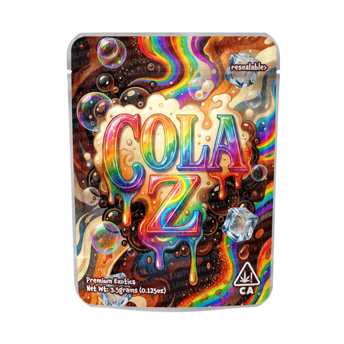 Cola-Z Mylar Sticker Packs Cola-Z Mylar Sticker Packs