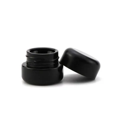 Violet Glass Jar with Screw Lid