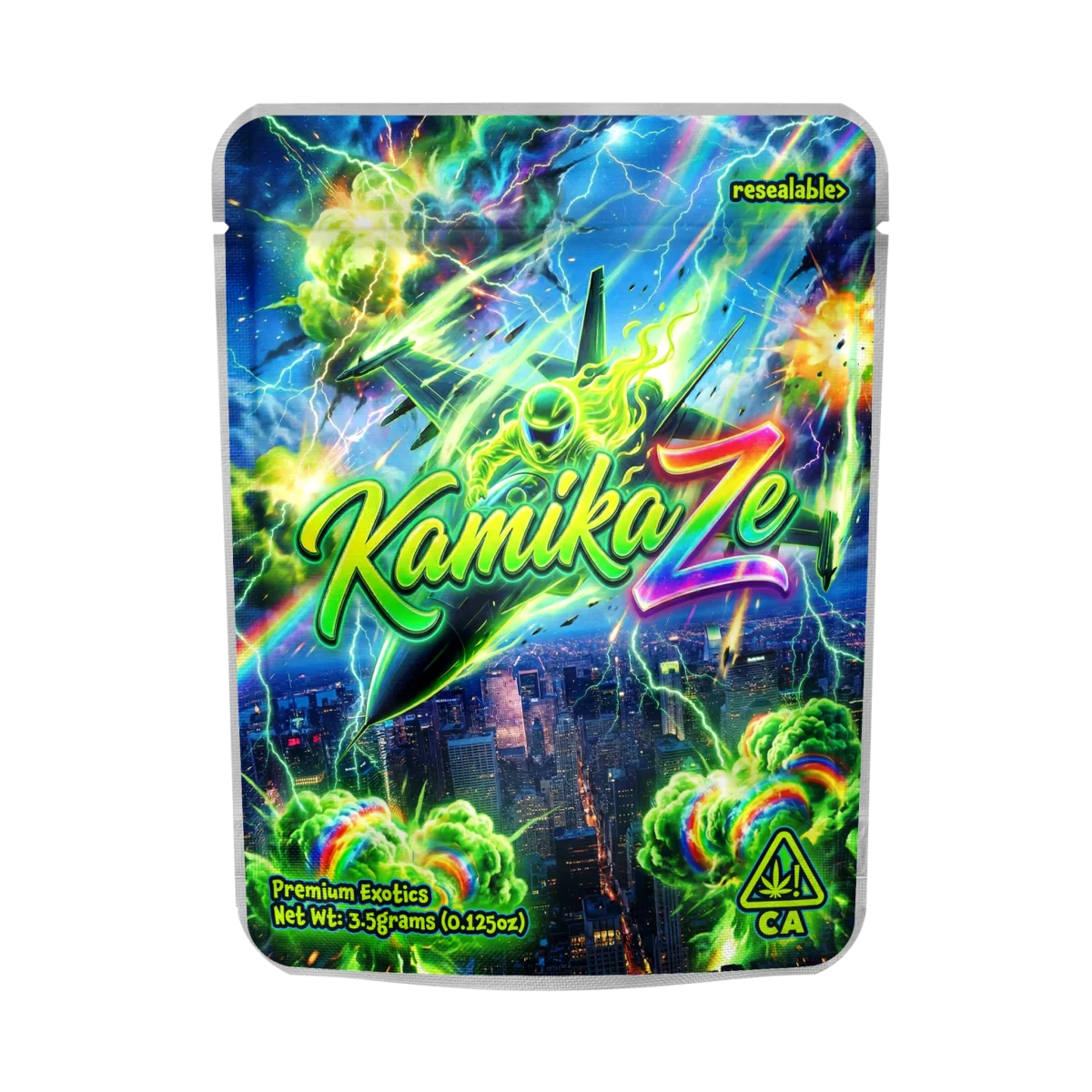 KamikaZe Mylar Sticker Packs KamikaZe Mylar Sticker Packs