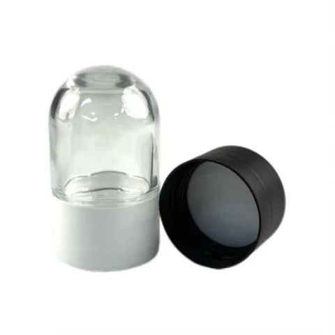 100 ml Dome Glass Jar with Child-Resistant Lid