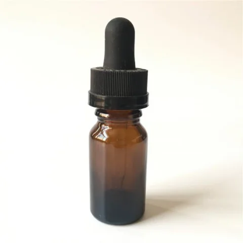Glass Essential Oil Bottle with Pipette Dropper