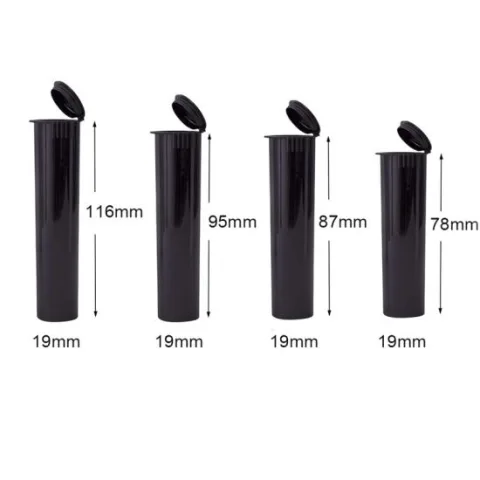 Custom Color Printed Child-Resistant Pop-Top Tube