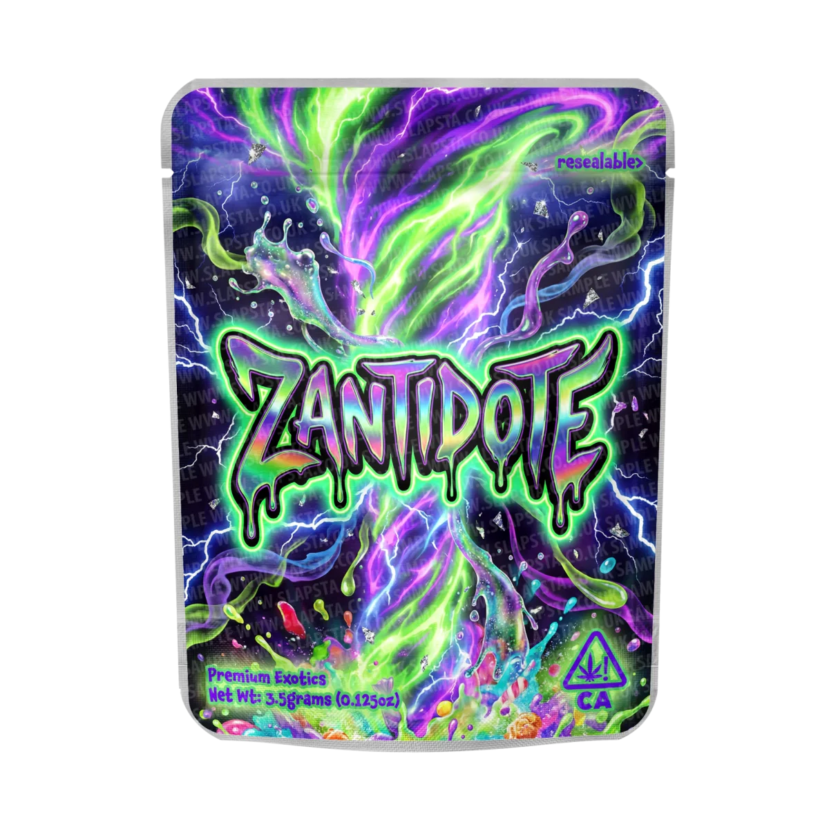 Zantidote Mylar Sticker Packs Zantidote Mylar Sticker Packs