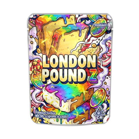 London Pound Z Mylar Sticker Packs