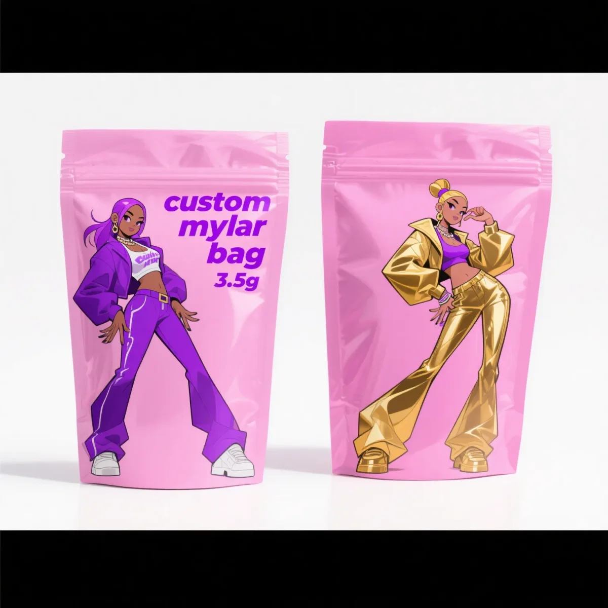 Custom Mylar Barrier Bags Custom Mylar Barrier Bags
