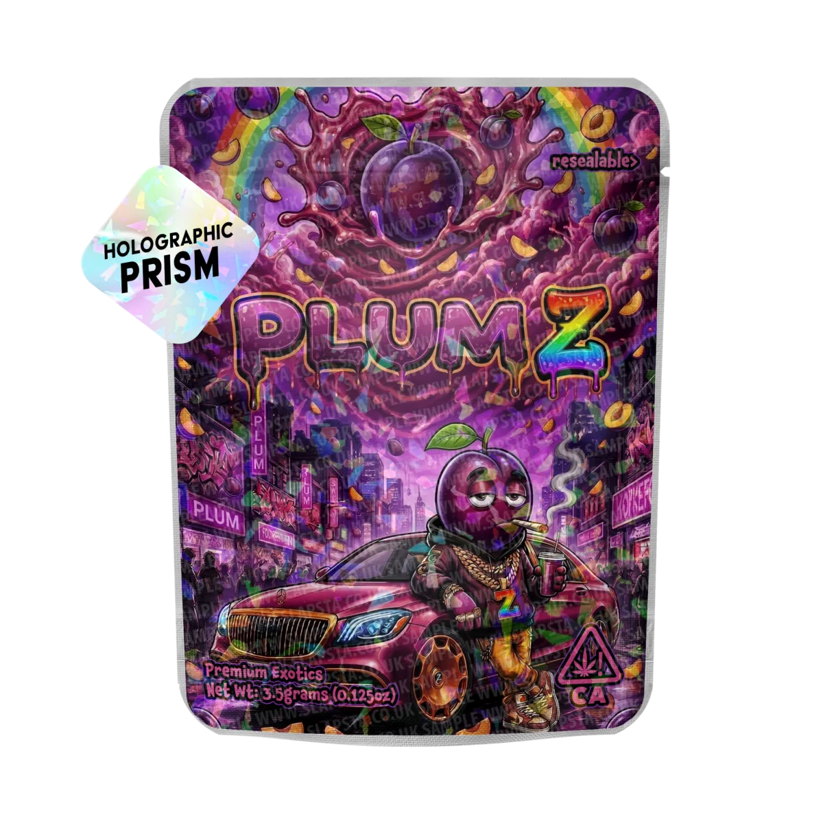 Plum-Z Mylar Sticker Packs Plum-Z Mylar Sticker Packs