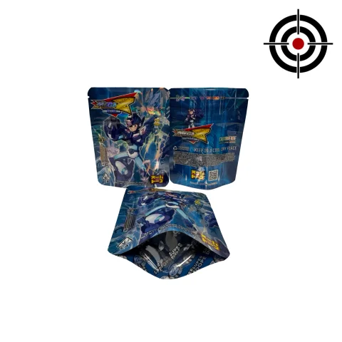 Mega Z Blue Edition 2 Mylar Bags 3.5g Super Dope