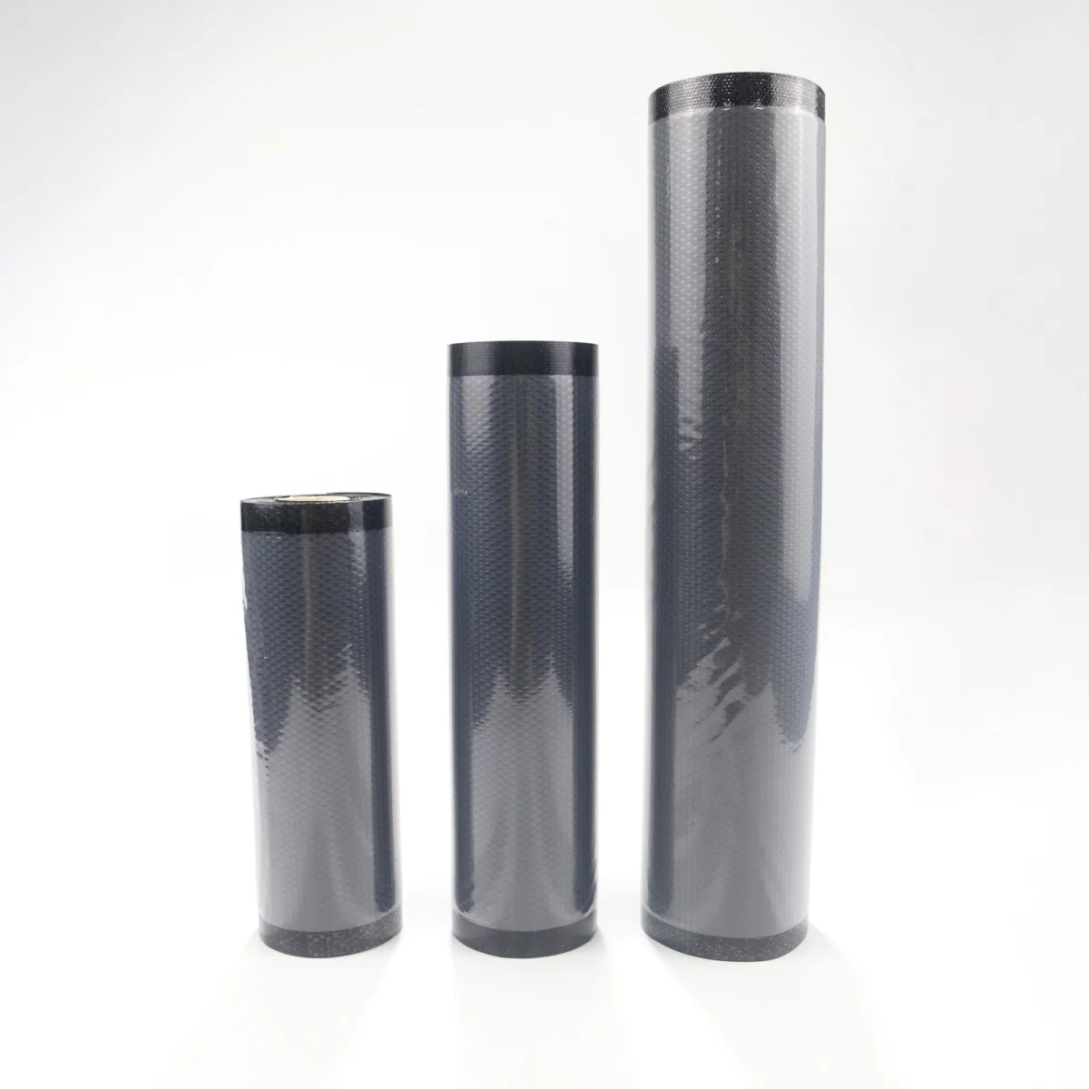 Glossy Black Polyethylene Vacuum-Seal Roll Glossy Black Polyethylene Vacuum-Seal Roll