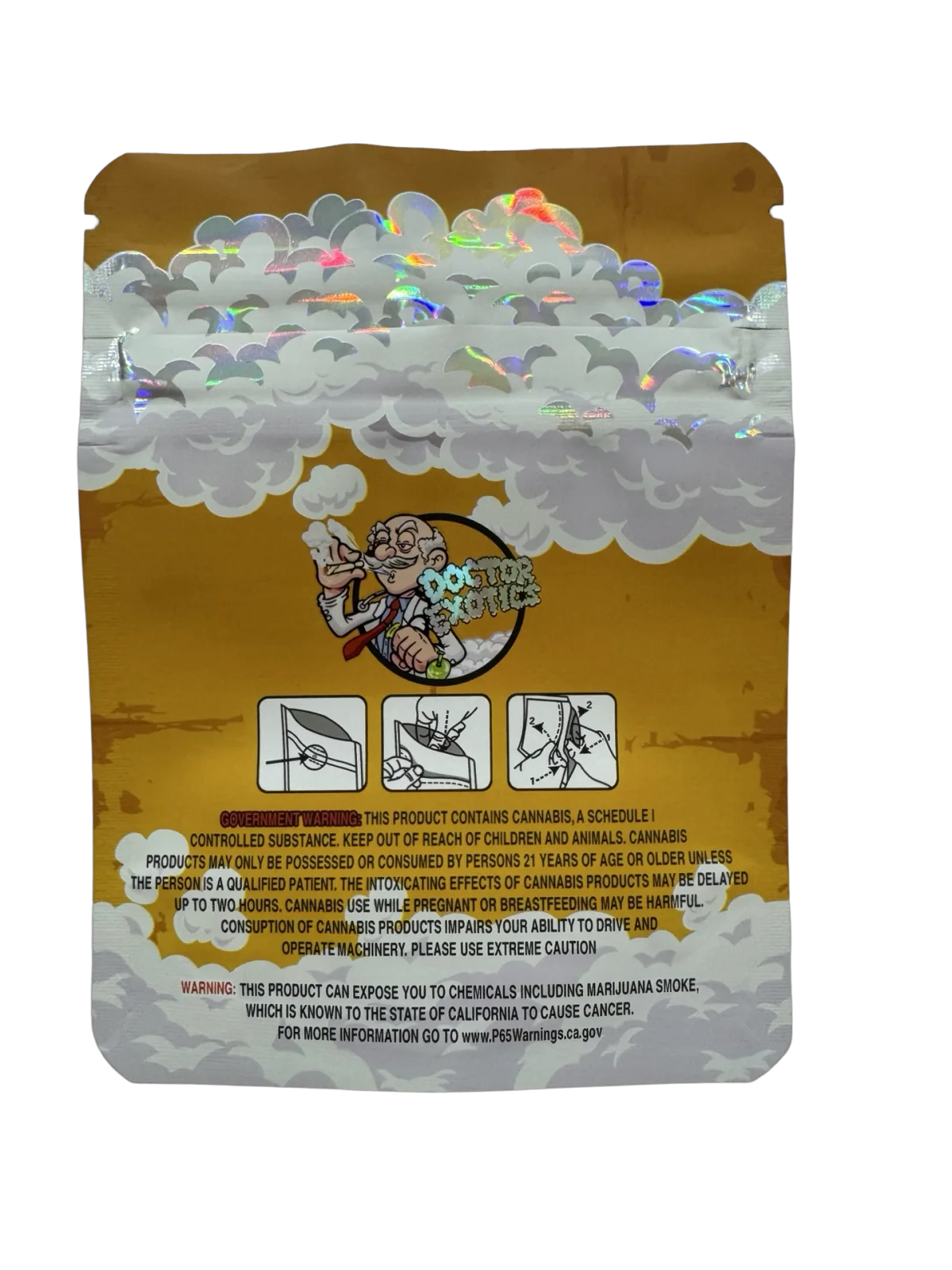 Pirates Cut Mylar Bags 3.5g Doctor Exotics Pirates Cut Mylar Bags 3.5g Doctor Exotics