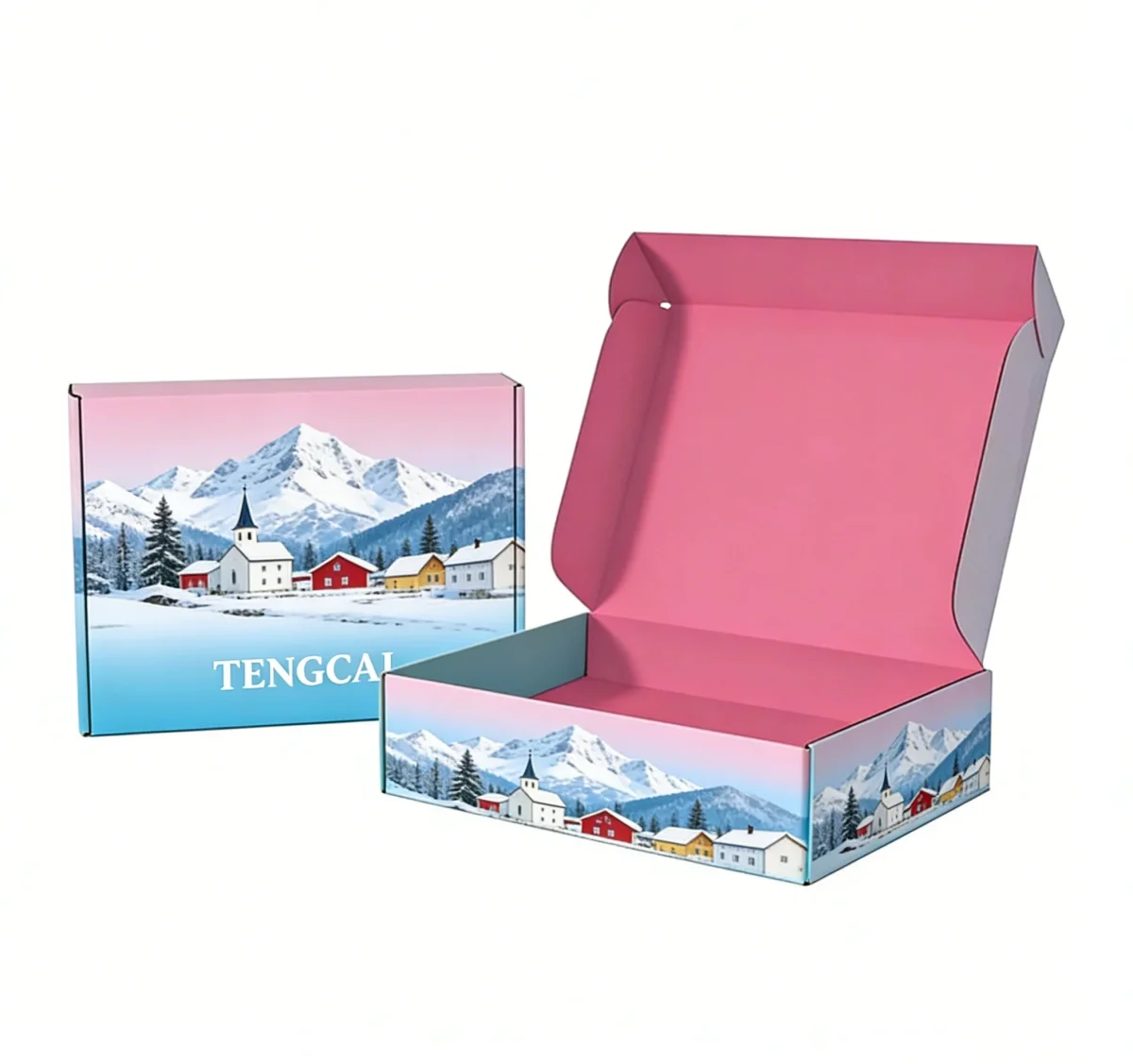 Custom Corrugated Mailer Box Custom Corrugated Mailer Box