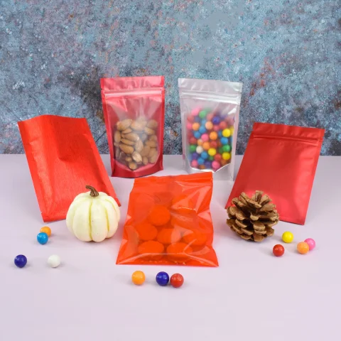 Starter Red Packaging Bags Bundle Set