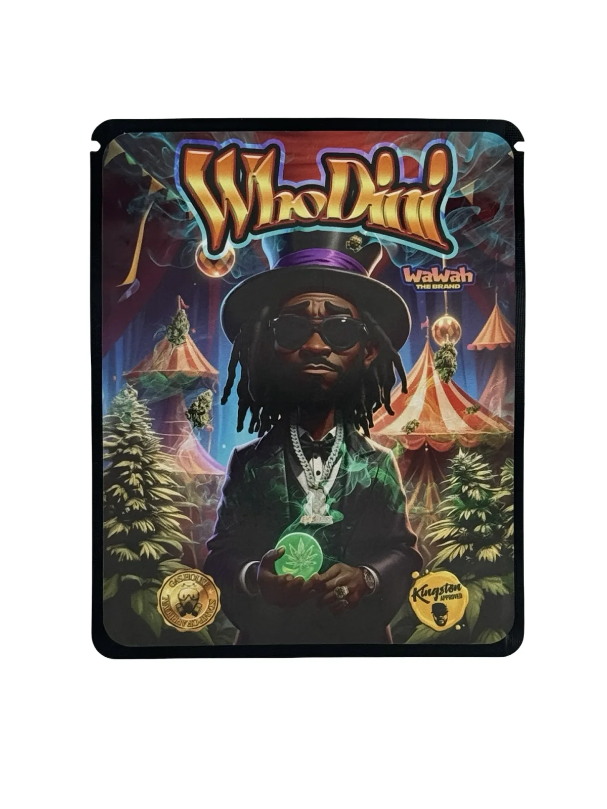 WhoDini Mylar Bags 3.5g Wawah WhoDini Mylar Bags 3.5g Wawah
