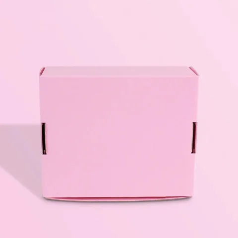 Custom Corrugated Cosmetic Packaging Box with Matte Finish