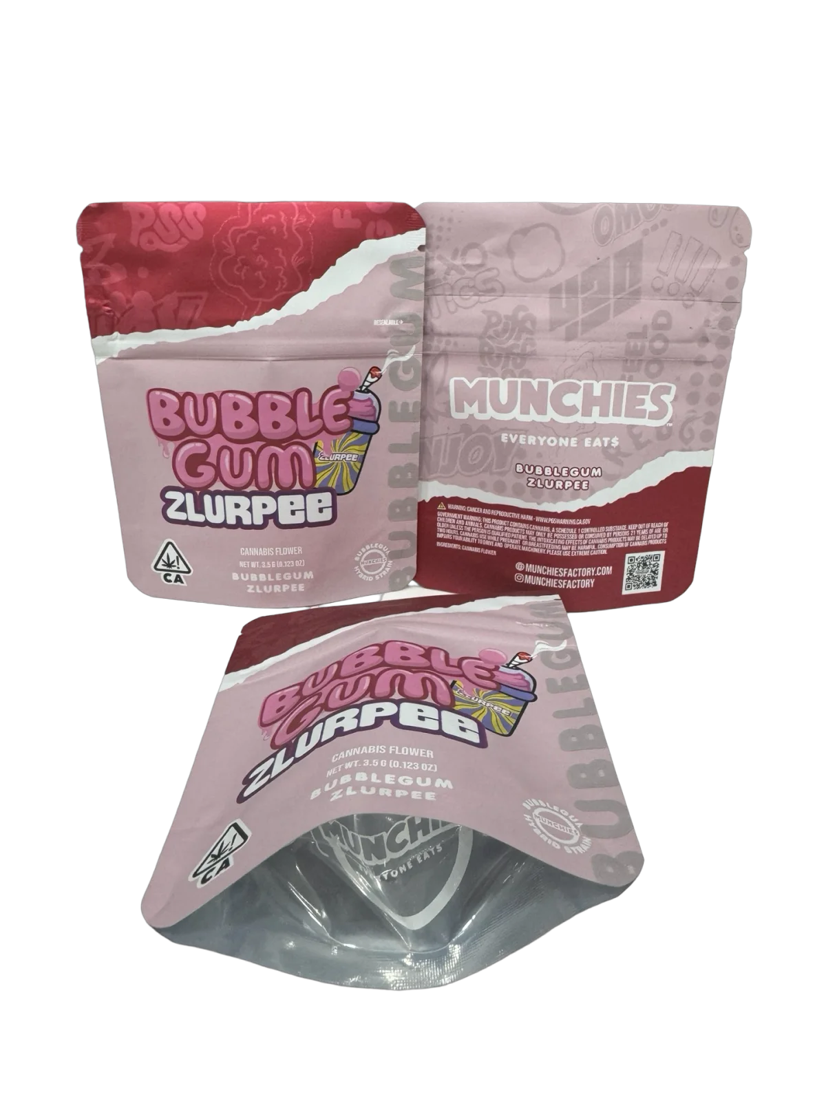 Bubblegum Zlurpee 3.5g Mylar Bags & Boxes Munchies Bubblegum Zlurpee 3.5g Mylar Bags & Boxes Munchies