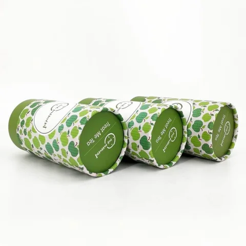 Recyclable Cardboard Tea Packaging Tube