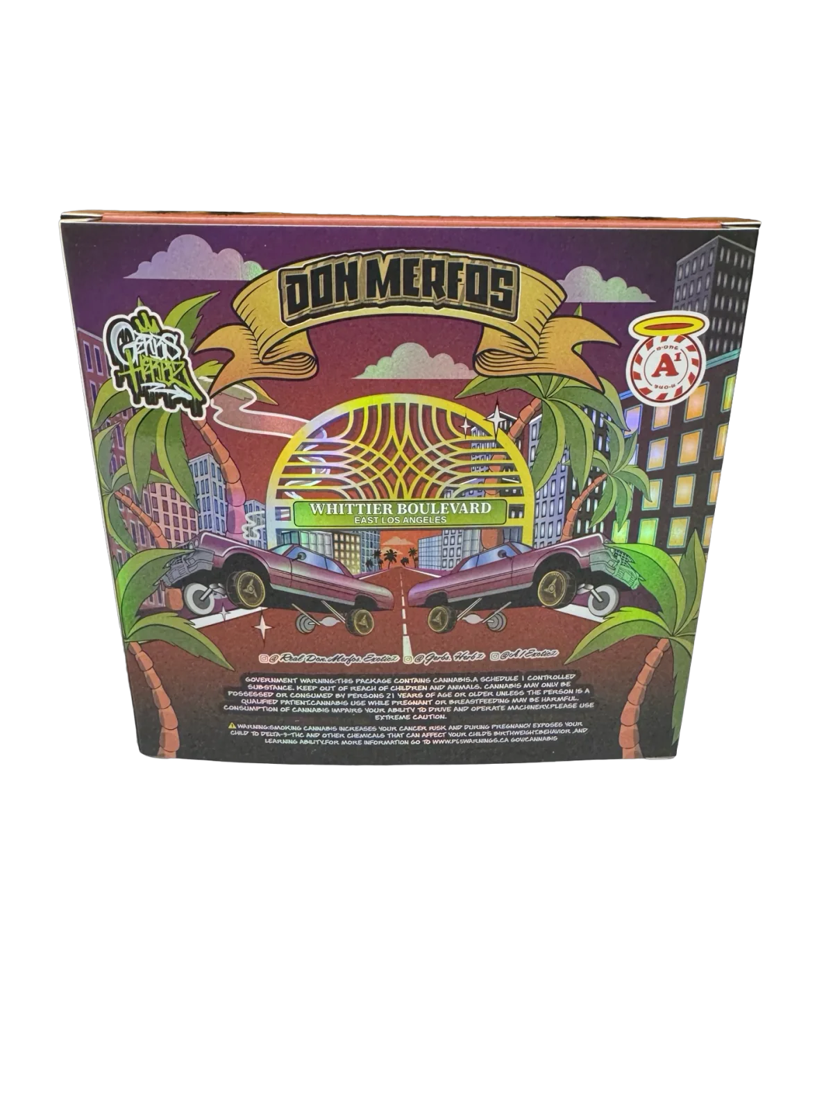 Guavacito 3.5g Mylar Bags & Boxes Don Merfos (25 Sets) Guavacito 3.5g Mylar Bags & Boxes Don Merfos (25 Sets)
