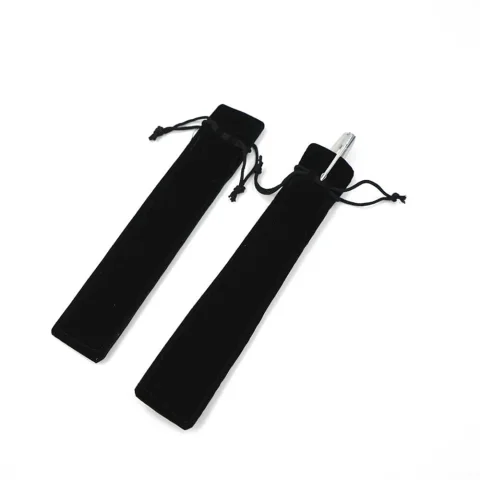 Velvet Drawstring Pen Pouch