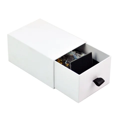 Paper perfume gift drawer box with foam insert