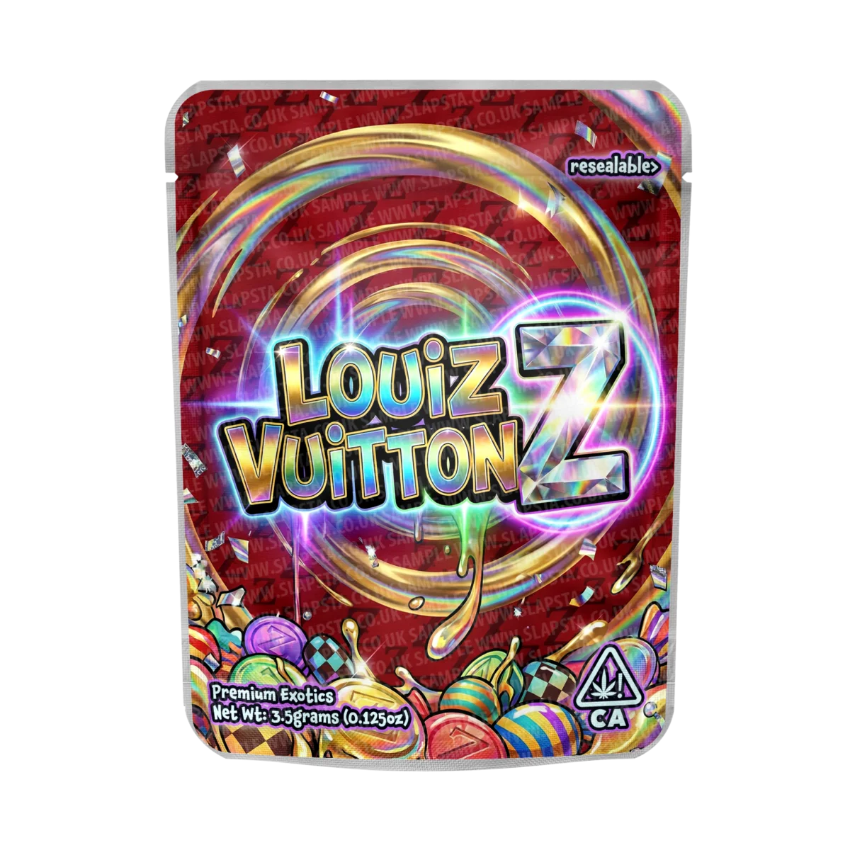 Louiz VuittonZ Mylar Sticker Packs Louiz VuittonZ Mylar Sticker Packs