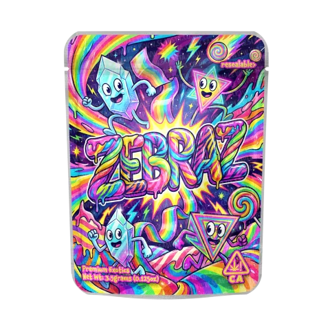 Zebraz Mylar Sticker Packs