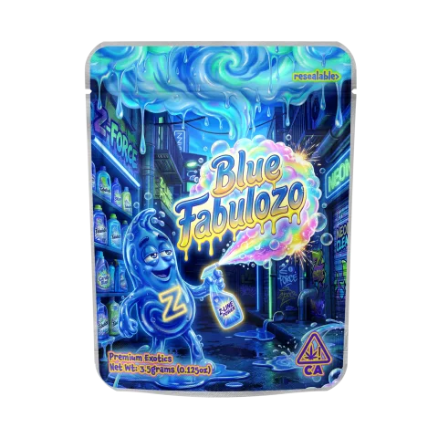 Blue Fabulozo Mylar Sticker Packs