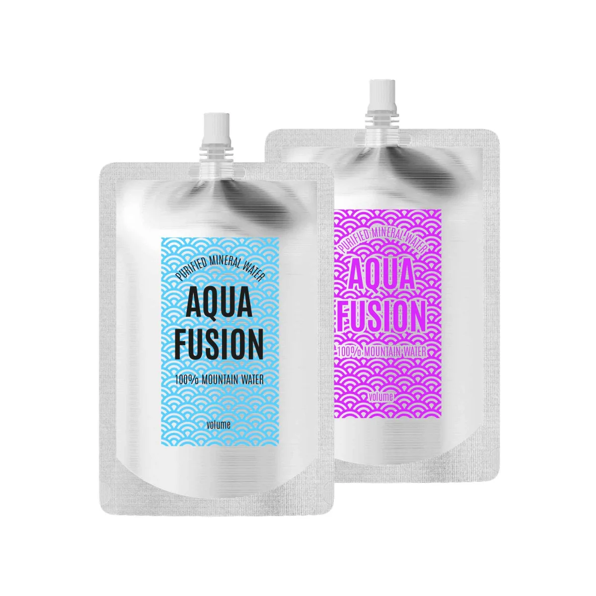 Customizable Matte Aluminum Bottle Pouch with Top Screw Cap Customizable Matte Aluminum Bottle Pouch with Top Screw Cap