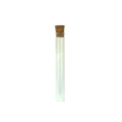18×126 mm Glass Pre-Roll Tube with Cork Stopper