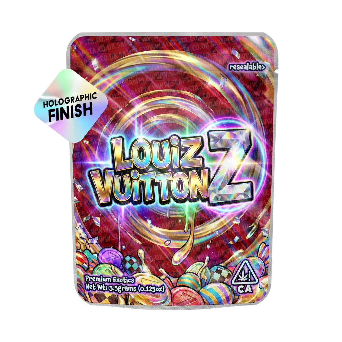 Louiz VuittonZ Mylar Sticker Packs Louiz VuittonZ Mylar Sticker Packs