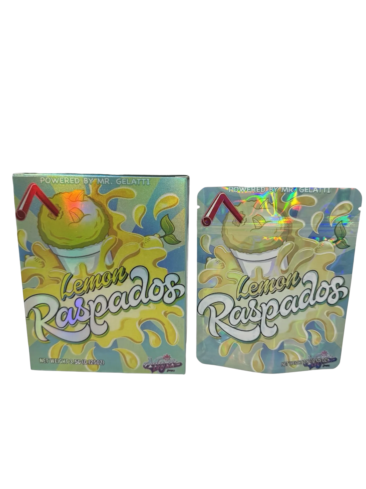 Lemon Raspados 3.5g Mylar Bags & Boxes Major League Exotics Lemon Raspados 3.5g Mylar Bags & Boxes Major League Exotics