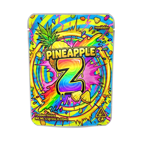 Pineapple Z Mylar Sticker Packs