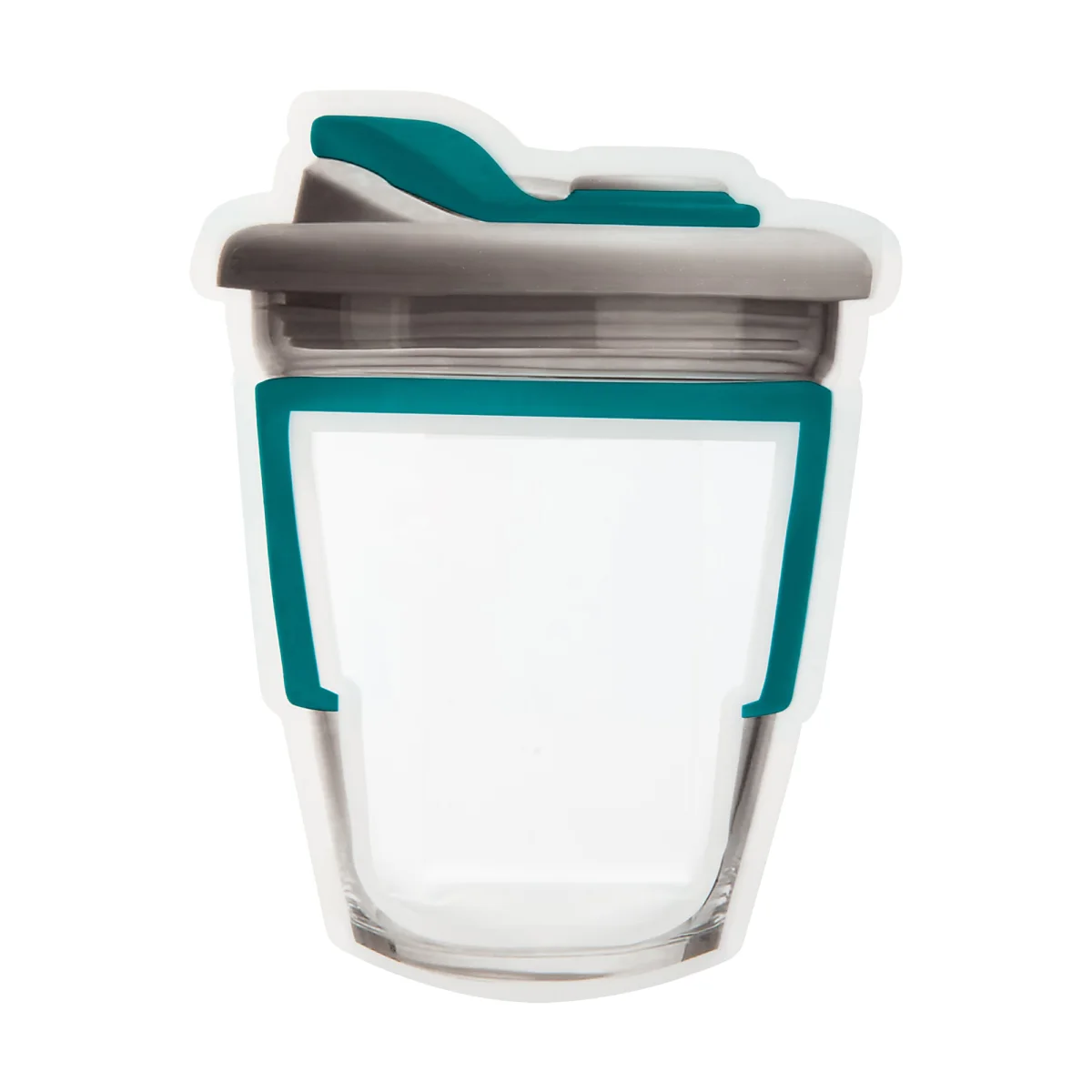 Colored Shaker Bottle Shaped Plastic Stand-Up Bags Colored Shaker Bottle Shaped Plastic Stand-Up Bags