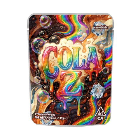 Cola-Z Mylar Sticker Packs