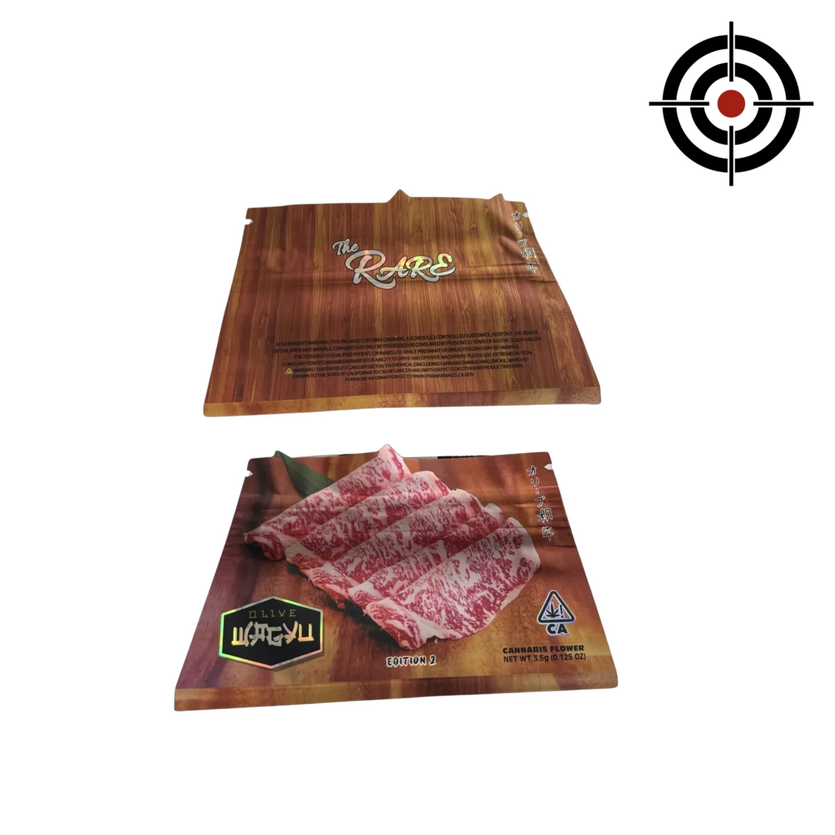 Olive Wagyu Edition 2 Mylar Bags 3.5g The Rare Olive Wagyu Edition 2 Mylar Bags 3.5g The Rare