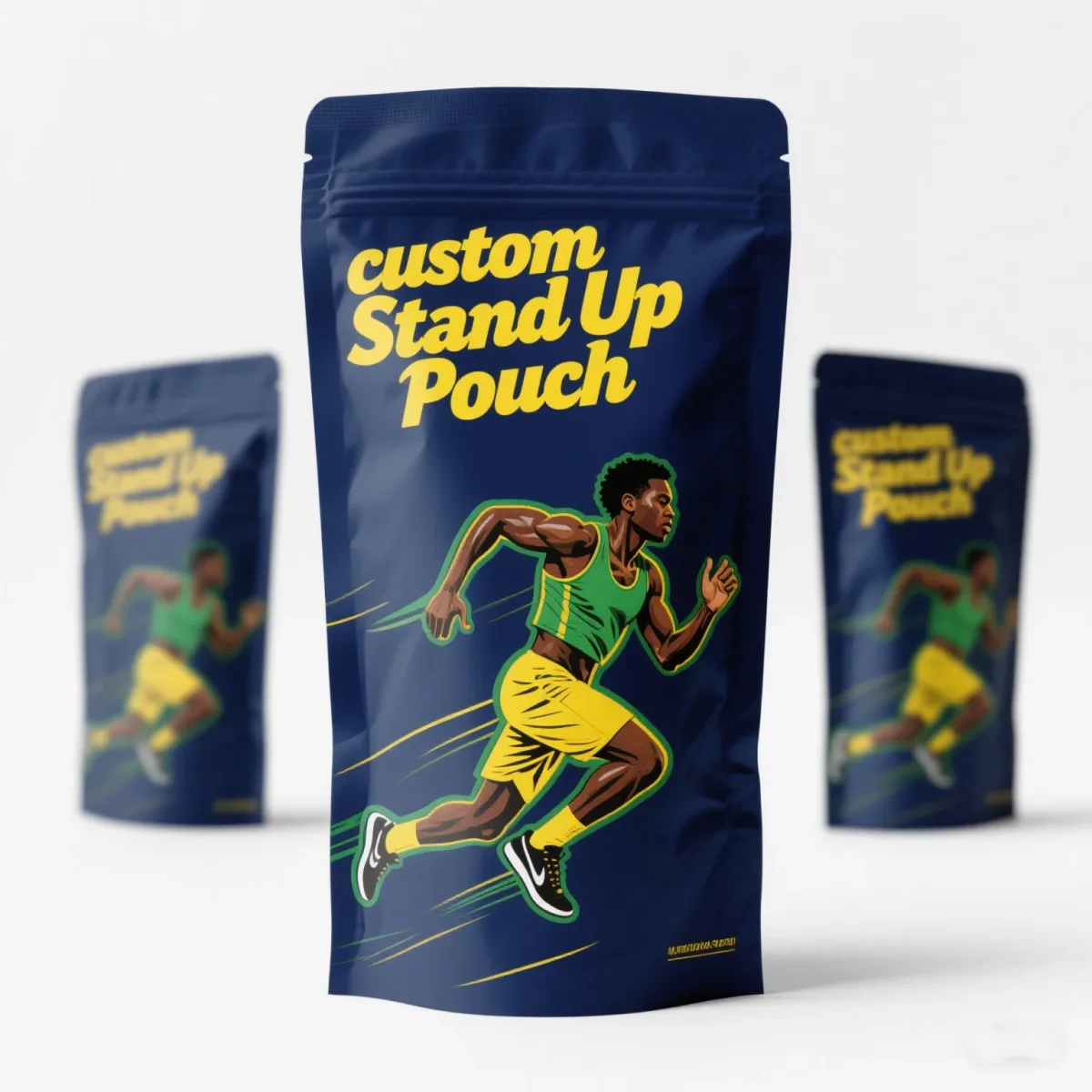 Soft-Touch Mylar Packaging Bag with Zipper Soft-Touch Mylar Packaging Bag with Zipper