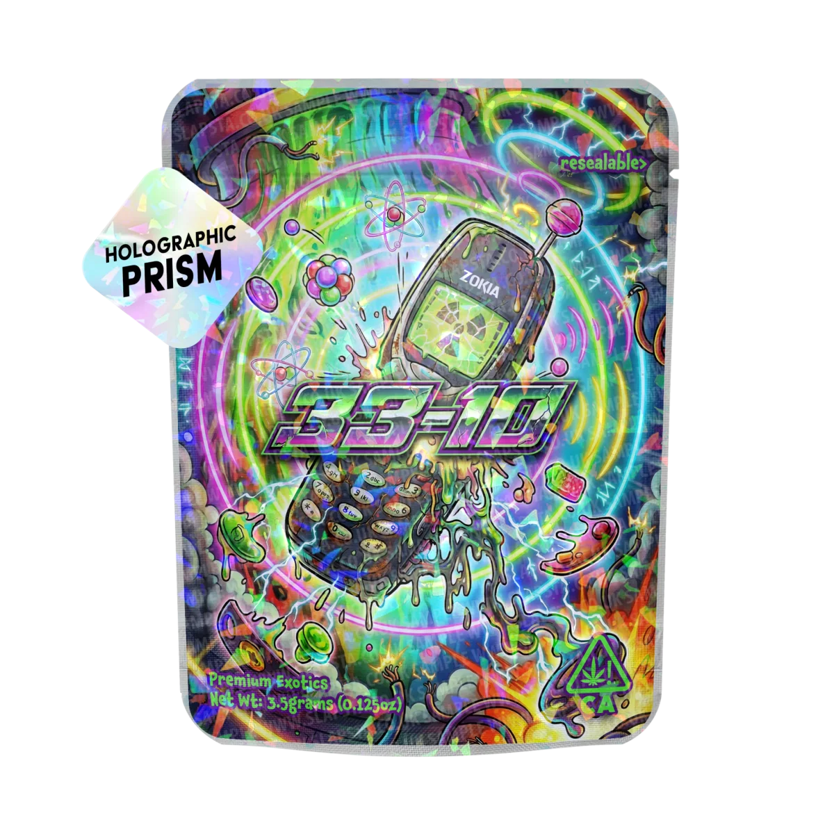 Zokia Mylar Sticker Packs Zokia Mylar Sticker Packs