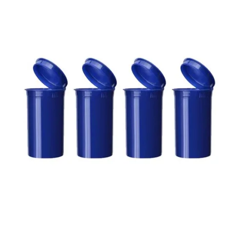 19-90 dram Child-Resistant Pop-Top Plastic Vial