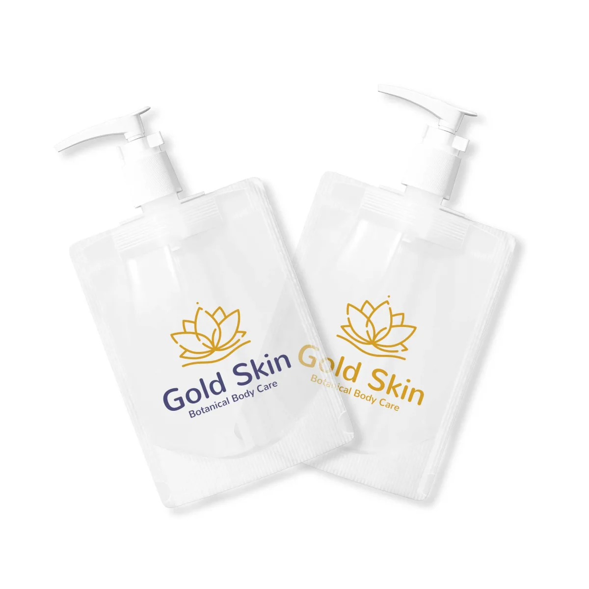 Custom Frosted Translucent Beauty Packaging Pouch Custom Frosted Translucent Beauty Packaging Pouch
