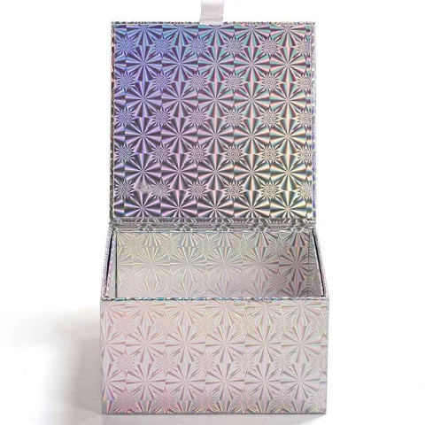 Holographic Paper Magnetic Gift Packaging Box