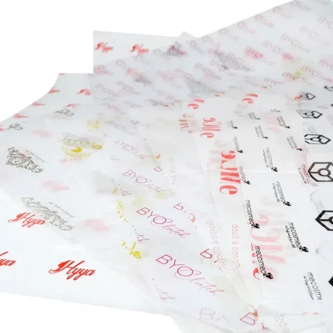 Custom Logo Printed Tissue Paper for Packaging