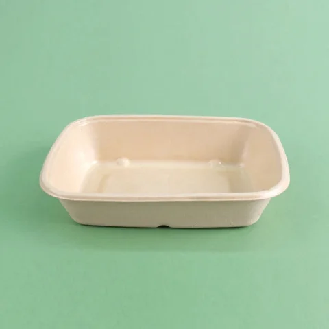 Custom Sugarcane Pulp Salad Bowl