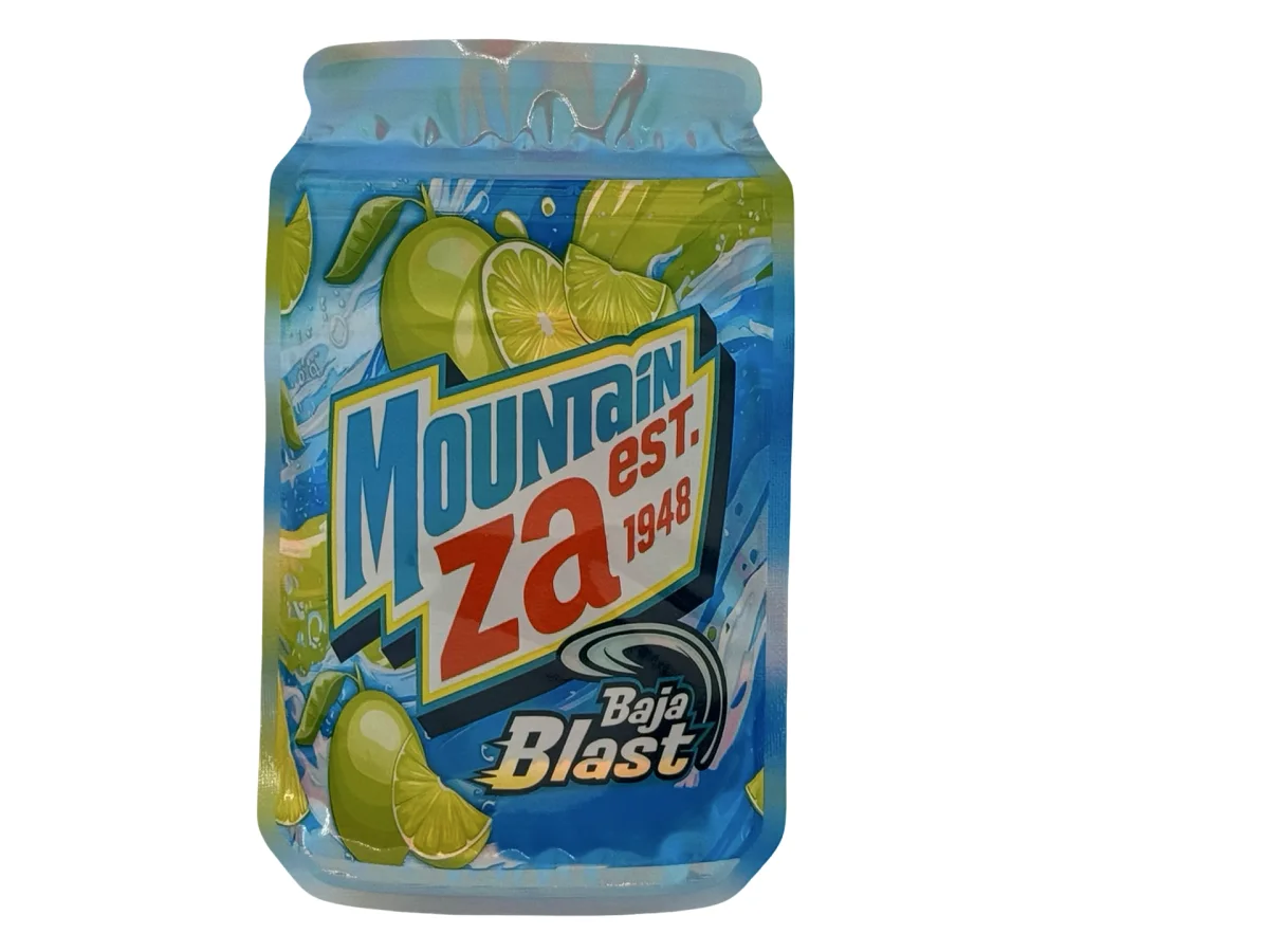 Baja B. 3.5g Mylar Bags Mountain Za Baja B. 3.5g Mylar Bags Mountain Za