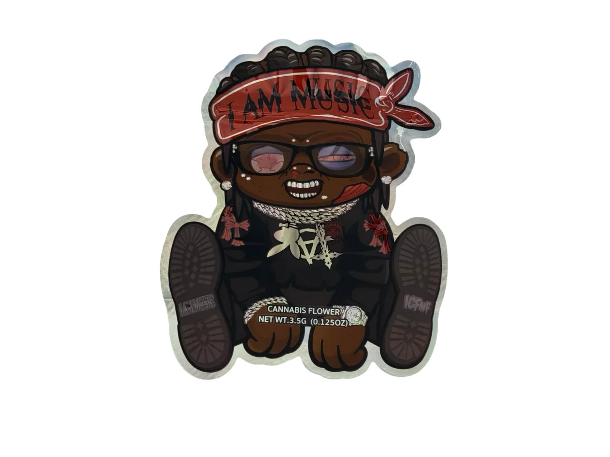 ICFMF Playboi Carti I Am Music Design 3.5g Mylar Bags ICFMF Playboi Carti I Am Music Design 3.5g Mylar Bags