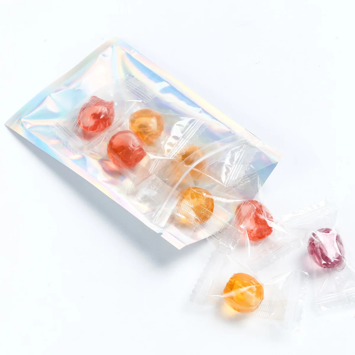 Diamond Holographic Mylar Zipper Bag Diamond Holographic Mylar Zipper Bag