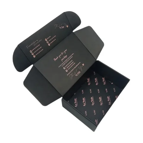 Custom Corrugated Shipping Box with Printed Logo
