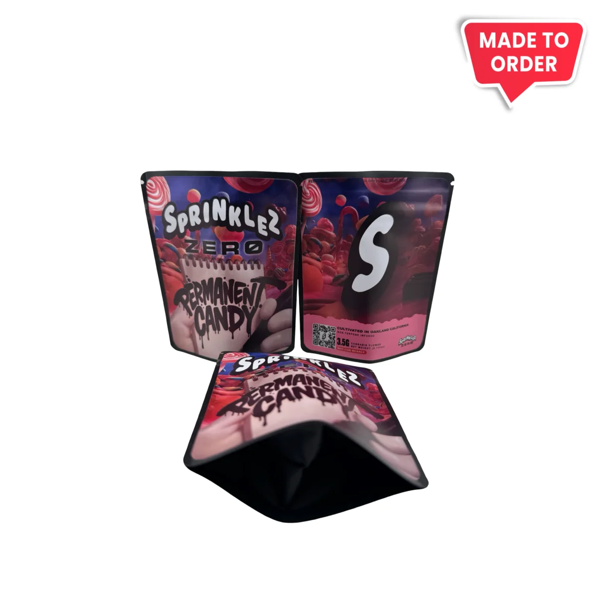 Sprinklez Zero Permanent Candy 3.5g Mylar Bags Sprinklez Sprinklez Zero Permanent Candy 3.5g Mylar Bags Sprinklez