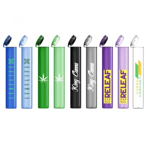 Child-Resistant Pop-Top Pre-Roll Tubes, 116/120 mm
