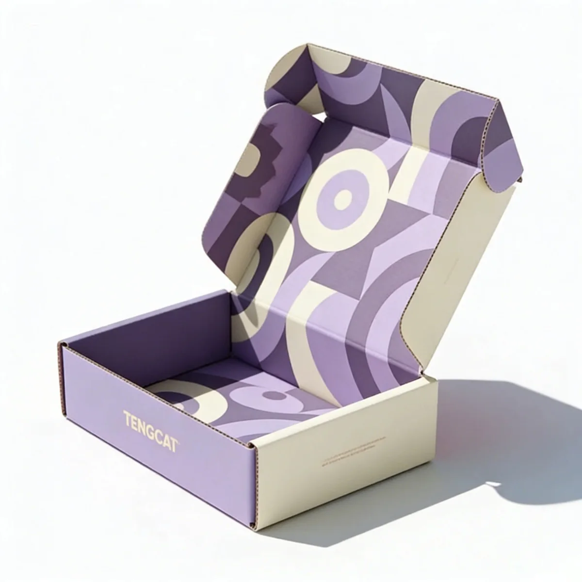 Custom Recycled Corrugated Shipping Box with Printed Logo Custom Recycled Corrugated Shipping Box with Printed Logo