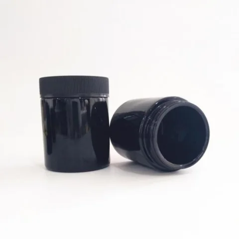 4 oz Child-Resistant Glass Storage Jar